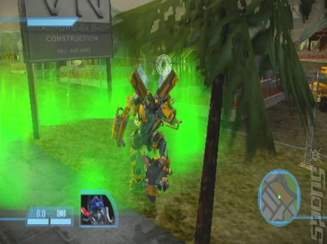 Transformers: The Game - Wii Screen