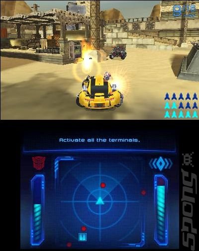 Transformers: Dark of the Moon - 3DS/2DS Screen