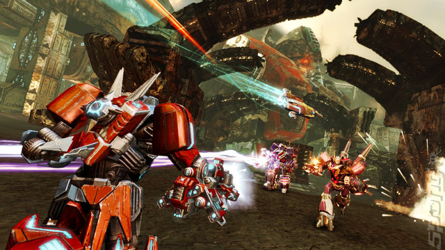 Transformers: Fall of Cybertron - Xbox 360 Screen