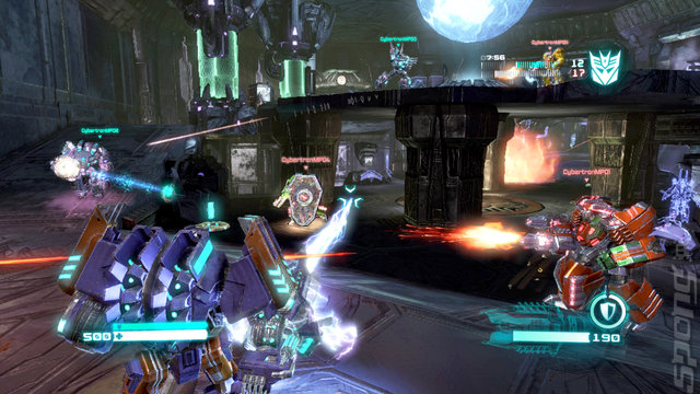 Transformers: Fall of Cybertron - Xbox 360 Screen