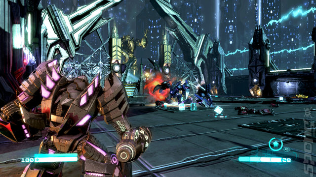 Transformers: Fall of Cybertron - Xbox 360 Screen