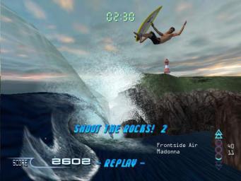 TransWorld Surf - Xbox Screen