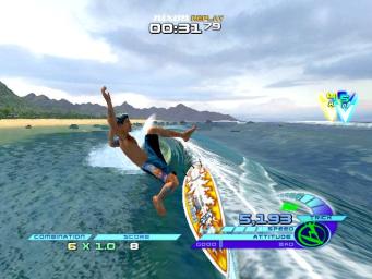 TransWorld Surf - Xbox Screen