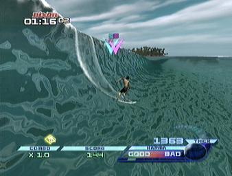 TransWorld Surf - Xbox Screen