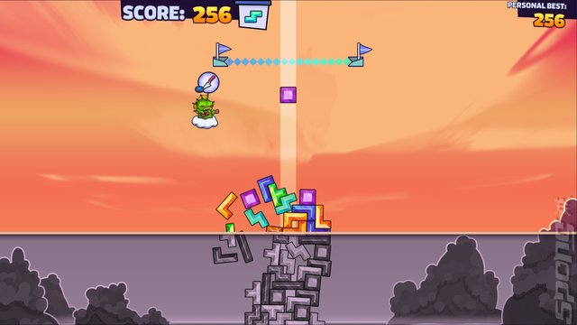 Tricky Towers - PS4 Screen