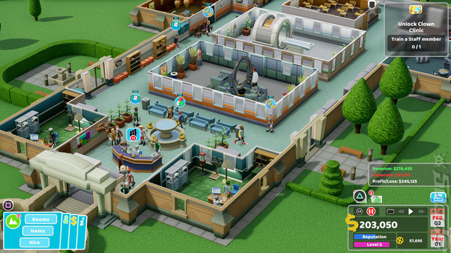 Two Point Hospital - PS4 Screen