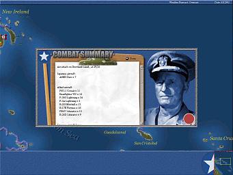 Uncommon Valour: Campaign for the South Pacific - PC Screen