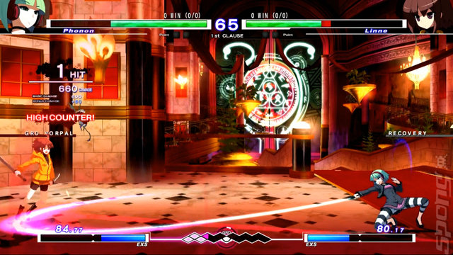 UNDER NIGHT IN-BIRTH Exe:Late[st] - PS4 Screen