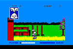 Samurai Warrior: The Battles of Usagi Yojimbo  - C64 Screen