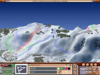 Val d'Isere Ski Park Manager - PC Screen