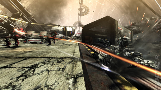 Vanquish - PS3 Screen