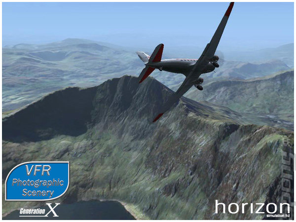 VFR Photo Scenery 2 (C Eng & Mid Wales)  - PC Screen
