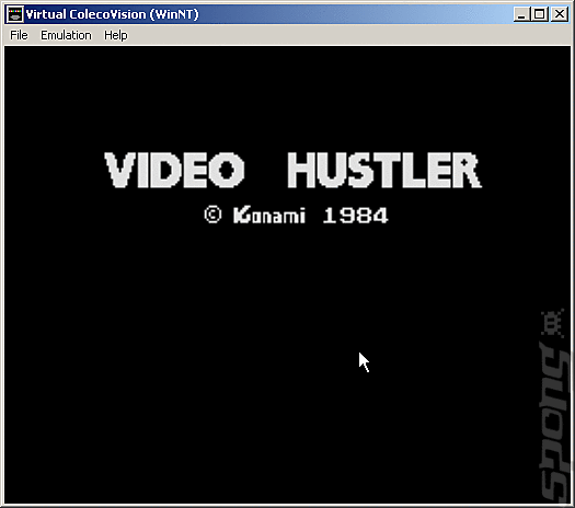 Video Hustler - Colecovision Screen