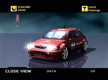 V-Rally 3 - PS2 Screen