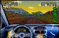 V Rally 3 & Stuntman Double Pack - GBA Screen