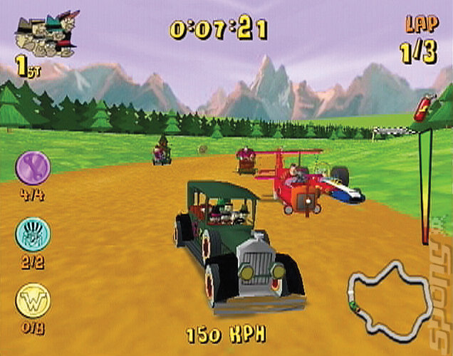 Wacky Races: Mad Motors - PS2 Screen