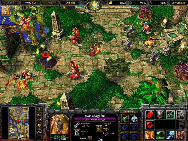 Warcraft III: Reign of Chaos - Mac Screen