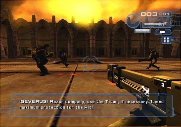 Warhammer 40,000: Fire Warrior - PS2 Screen