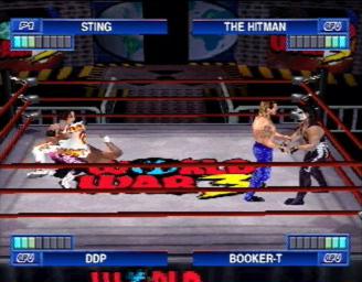 WCW Mayhem - PlayStation Screen