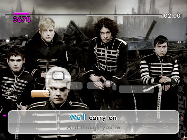 We Sing Rock! - Wii Screen