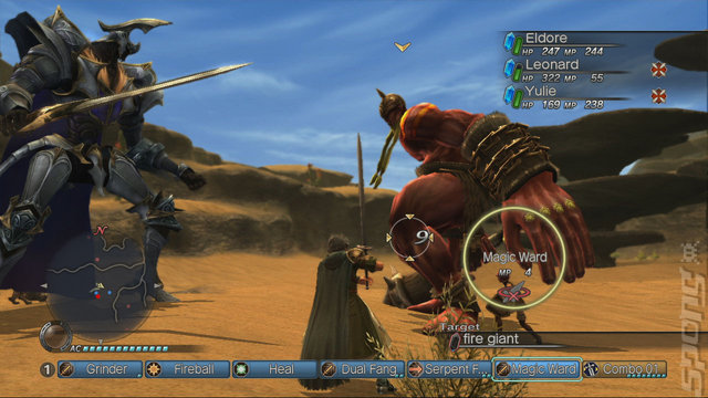 White Knight Chronicles - PS3 Screen