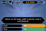 Who Wants To Be A Millionaire? Junior - GBA Screen