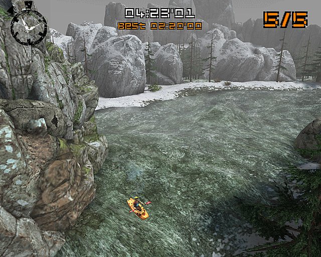 Wild Water Adrenaline Featuring Salomon - PS2 Screen