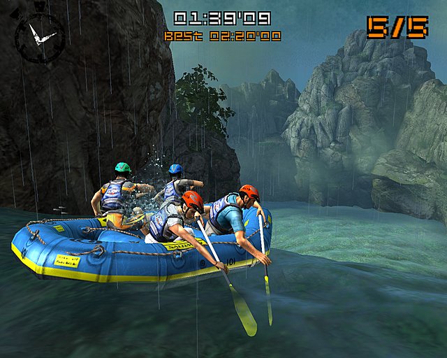 Wild Water Adrenaline Featuring Salomon - PS2 Screen