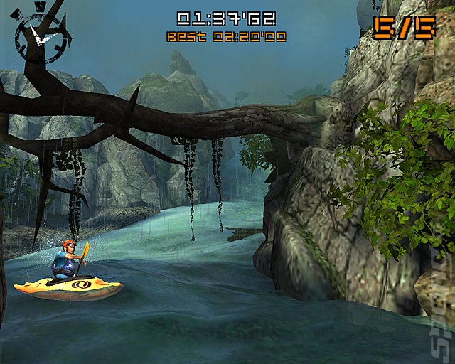 Wild Water Adrenaline Featuring Salomon - PS2 Screen