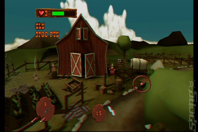 Wild West Shootout - Wii Screen