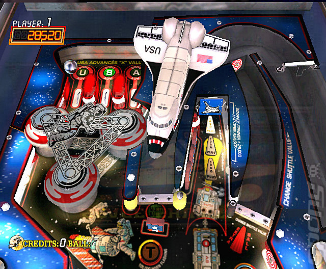 Williams Pinball Classics - Wii Screen