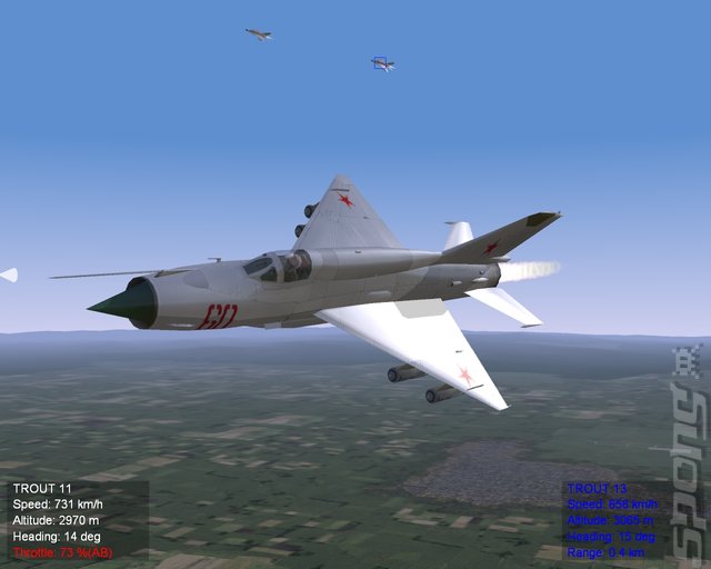 Wings Over Europe - Cold War: Soviet Invasion - PC Screen