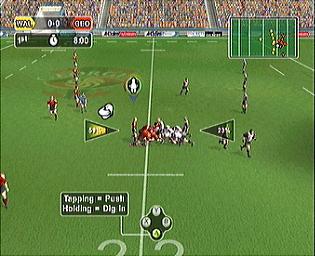 World Championship Rugby - PC Screen