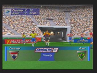 World Cup France 98 - PlayStation Screen