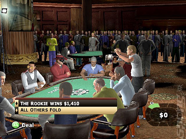 World Series of Poker - PSP Screen