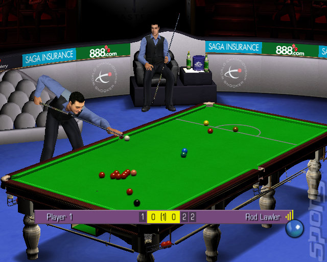 World Snooker Championship 2007 - PS2 Screen