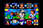 World Soccer - C64 Screen