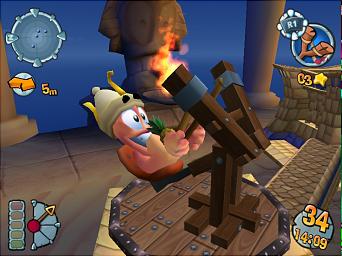 Worms Forts Under Siege - Xbox Screen