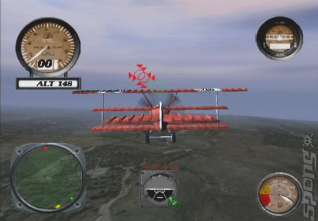 WWI: Aces of the Sky - PS2 Screen