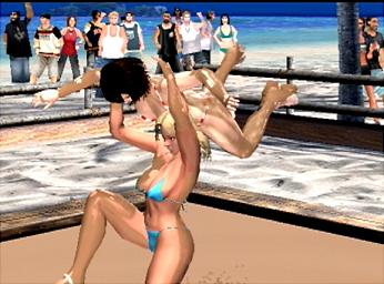 Rumble Roses - PS2 Screen