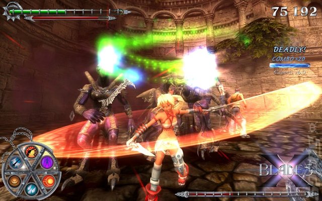 X-Blades - PC Screen