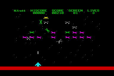 Xerons - C64 Screen