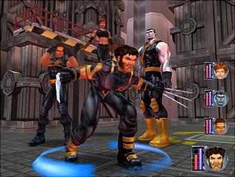 X-Men Legends - Xbox Screen