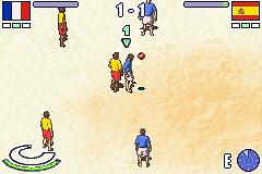 Xtreme Beach Soccer - GBA Screen