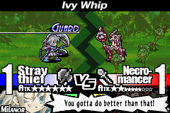 Yggdra Union - GBA Screen