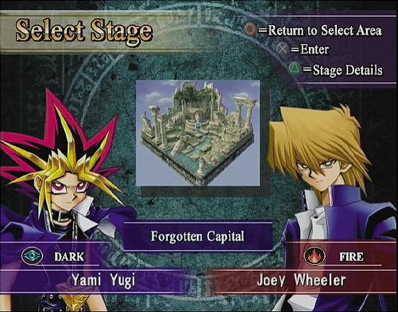 Yu-Gi-Oh! Capsule Monster Coliseum - PS2 Screen