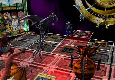 Yu-Gi-Oh! The Duelists of the Roses - PS2 Screen