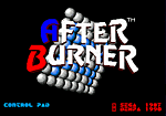 After Burner 2 - Sega Megadrive Screen
