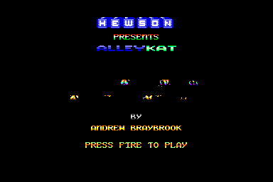 Alleykat - C64 Screen