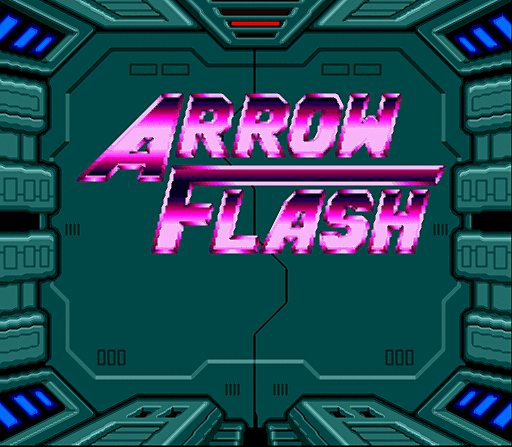 Arrow Flash - Sega Megadrive Screen